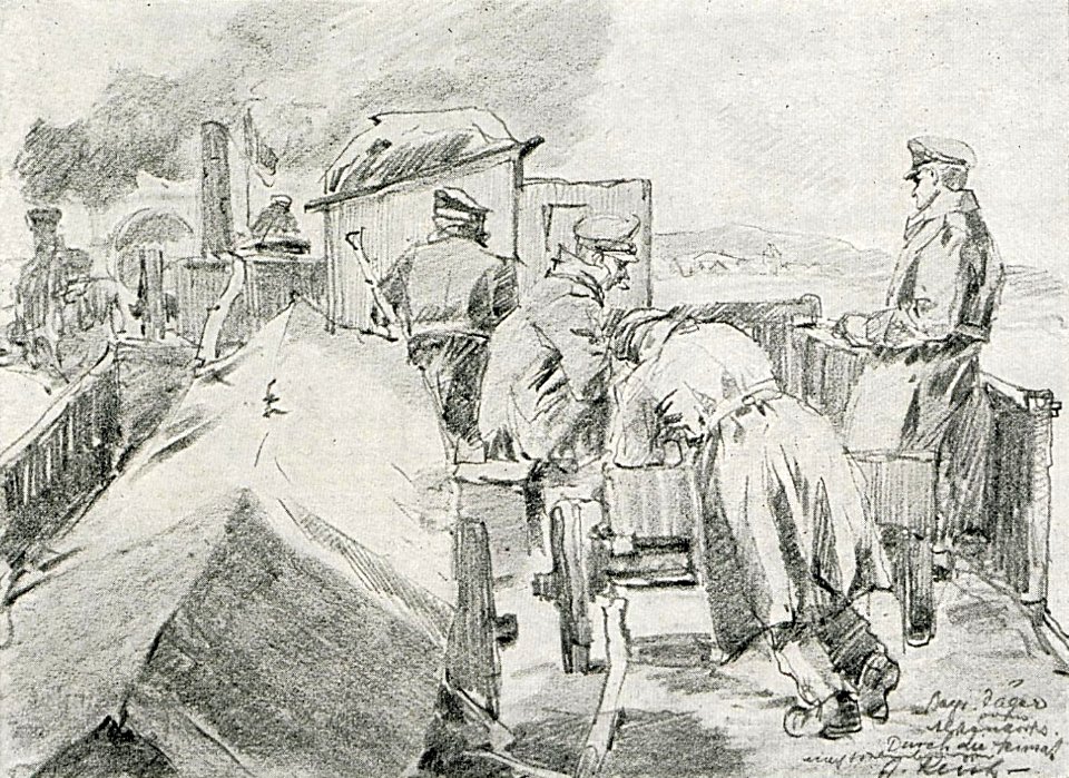 1916 - Albert Reich - Transilvania, in mars p4