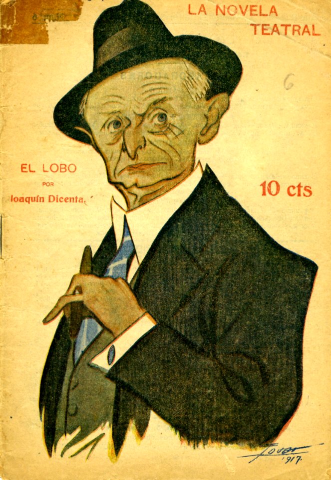 1917-01-21, La Novela Teatral, Joaquín Dicenta, Tovar