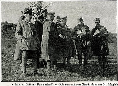 1916 - Albert Reich - Valea Oltului, generalul Kraft von Delmesingen pe front p28