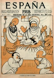 1918-03-21, España, y bendito sea el fruto de tu vientre, Bagaría