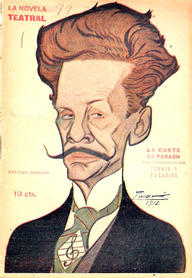 1918-05-12, La Novela Teatral, Maestro Serrano, Tovar