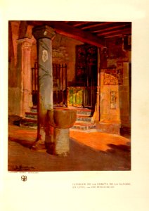 1918-1920, Museum, Interior de la ermita de la Sangre en Livia, José Benlliure Gil