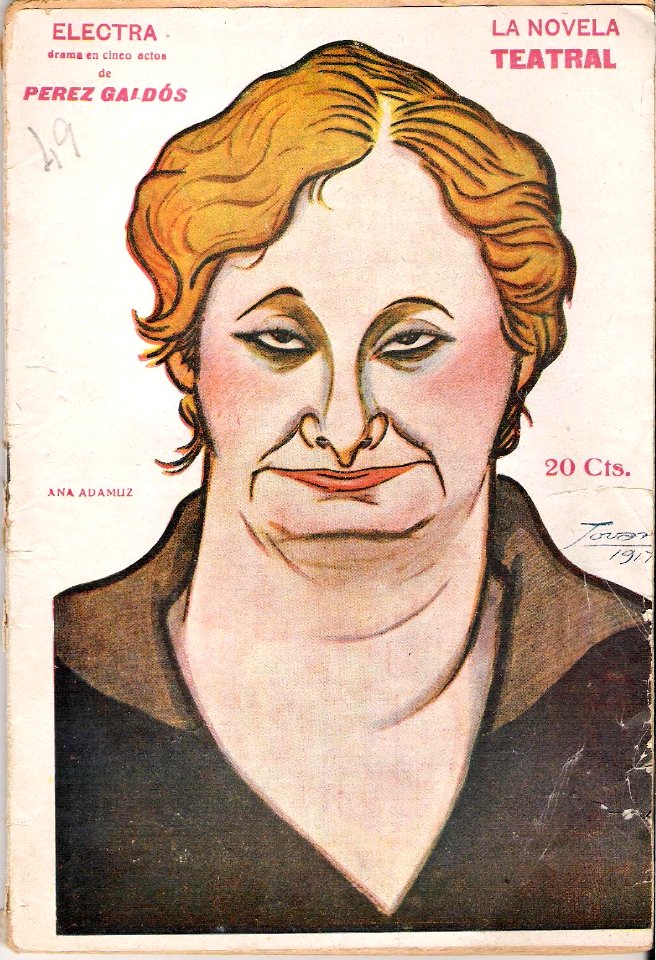 1917-11-18, La Novela Teatral, Ana Adamuz, Tovar
