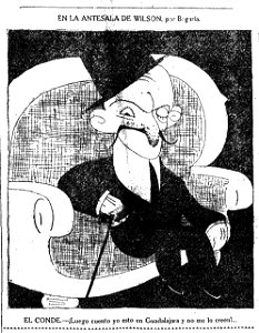 1918-12-21, El Sol, En la antesala de Wilson, Bagaría