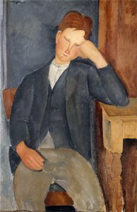 Amedeo Modigliani - The Young Apprentice - Google Art Project