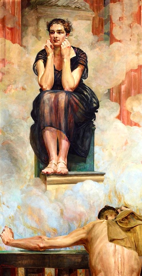 Jacek Malczewski - Pytia 1917