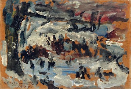 1919 Lovis Corinth Eisbahn