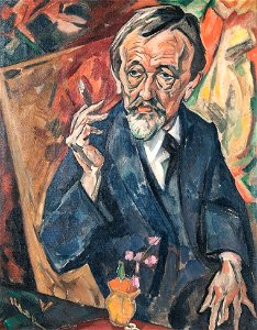 1919 Nauen Porträt Christian Rohlfs