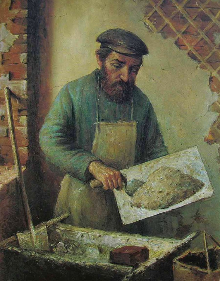 1920-е. Еврей-штукатурщик