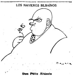 1918-09-18, El Sol, Félix Abásolo, Bagaría