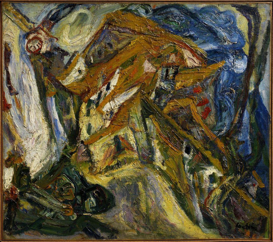1921, Soutine, View of Céret