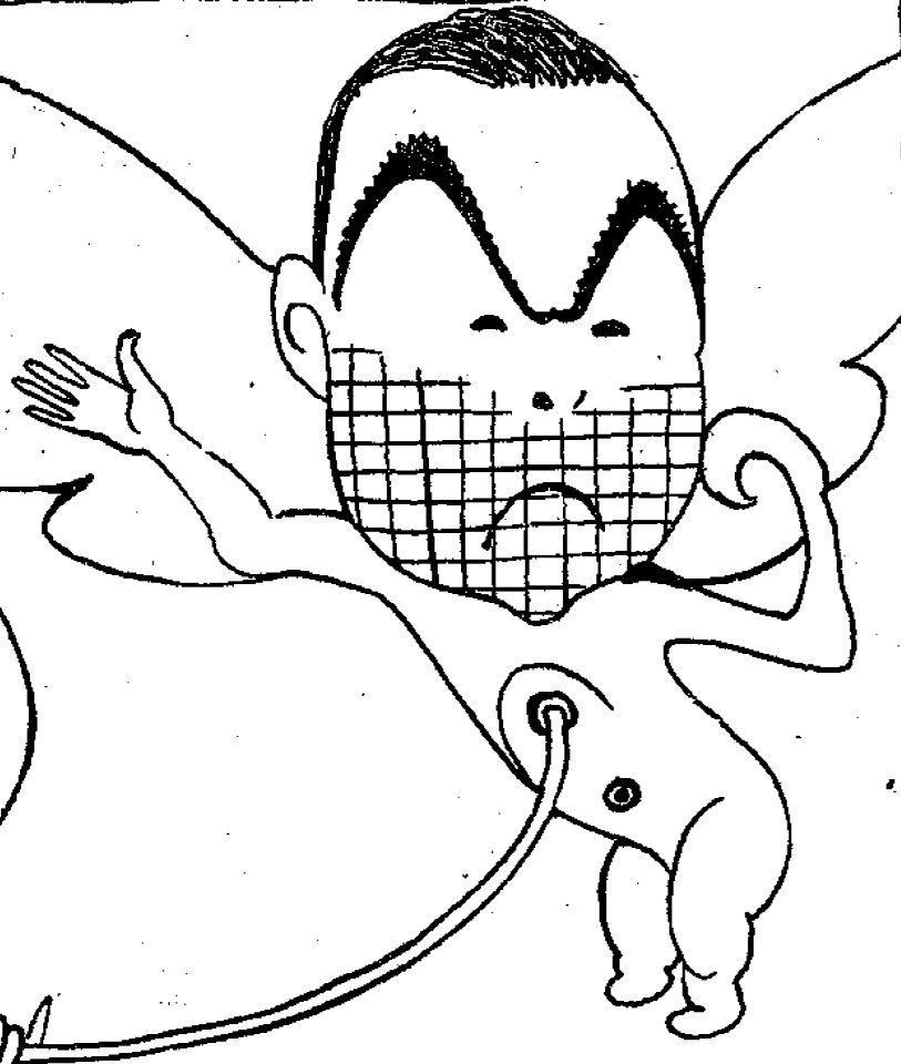 1919-05-20, El Sol, Caricatura de Bagaría, Bagaría (cropped) Luis O. Page
