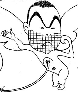 1919-05-20, El Sol, Caricatura de Bagaría, Bagaría (cropped) Luis O. Page