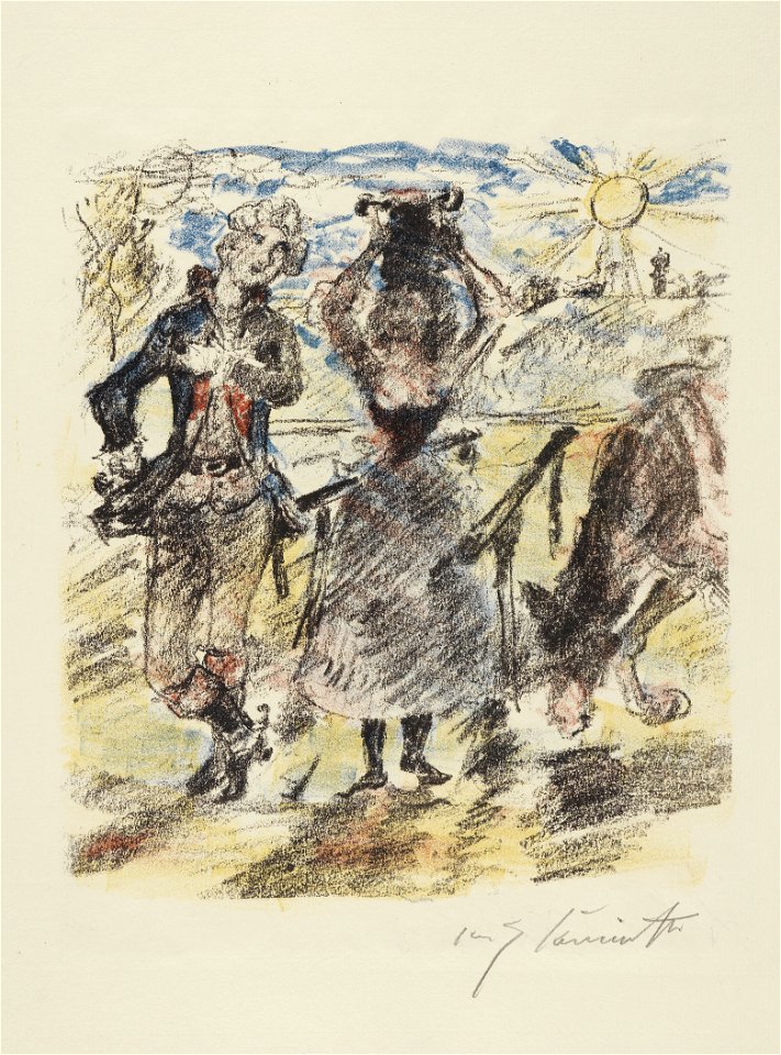 1921 Lovis Corinth Die Königin von Golkonde