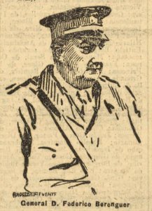 1921-10-12, El Liberal, General Federico Berenguer, Ángel de la Fuente