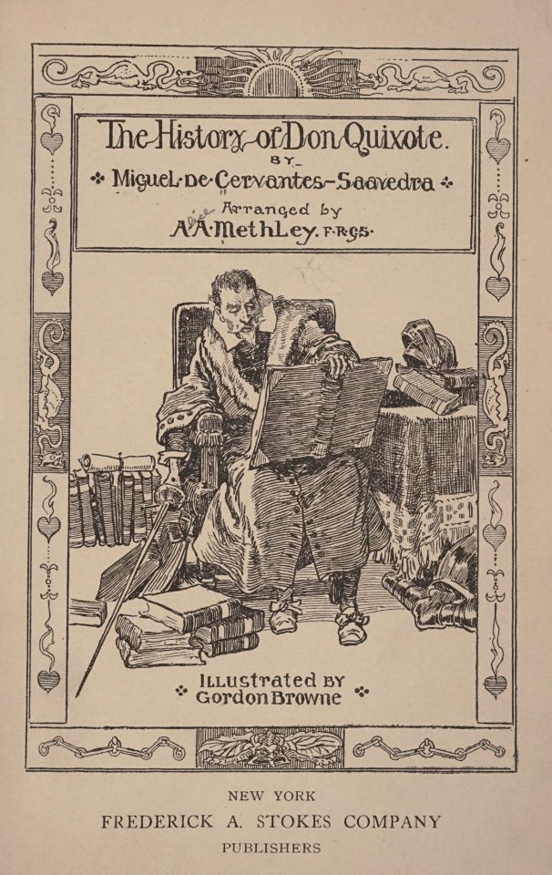 1921, The History of Don Quixote, illustrated by Gordon Browne