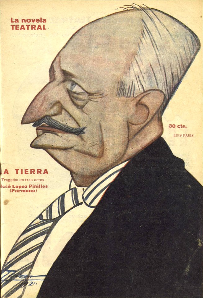 1922-01-15, La Novela Teatral, Luis París, Tovar nº269