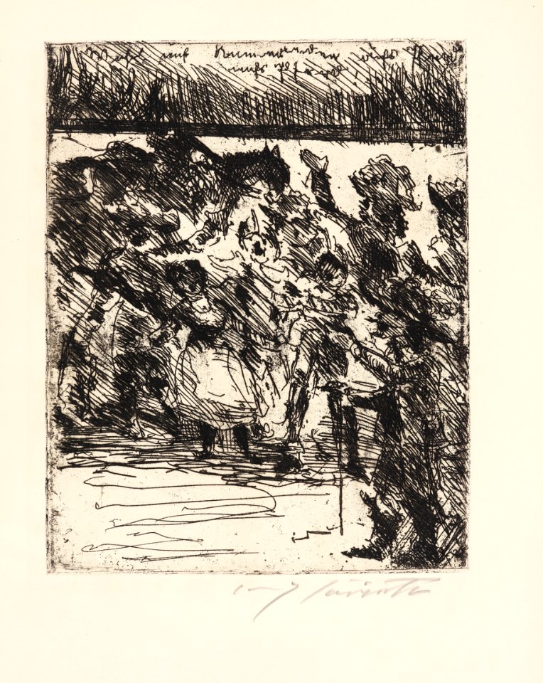 1922 Lovis Corinth Wallensteins Lager