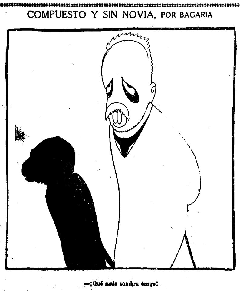 1922-01-18, El Sol, Compuesto y sin novia, Bagaría