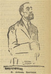 1921-11-09, El Liberal, Antonio Sacristán, Ángel de la Fuente