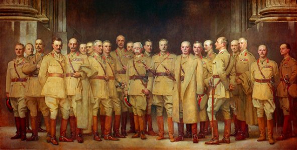 1922 John Singer Sargent - General Officers of World War I