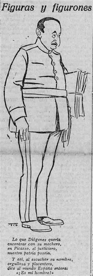 1922-12-21, La Libertad, Figuras y figurones, Juan Picasso, Tito