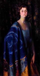 Evangeline Brewster Johnson by Prince Pierre Troubetzkoy