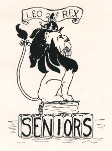 1923 Locust yearbook p. 027 (Seniors). Free illustration for personal and commercial use.