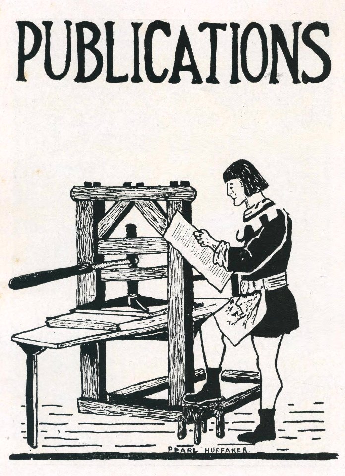 1923 Locust yearbook p. 145 (Publications)