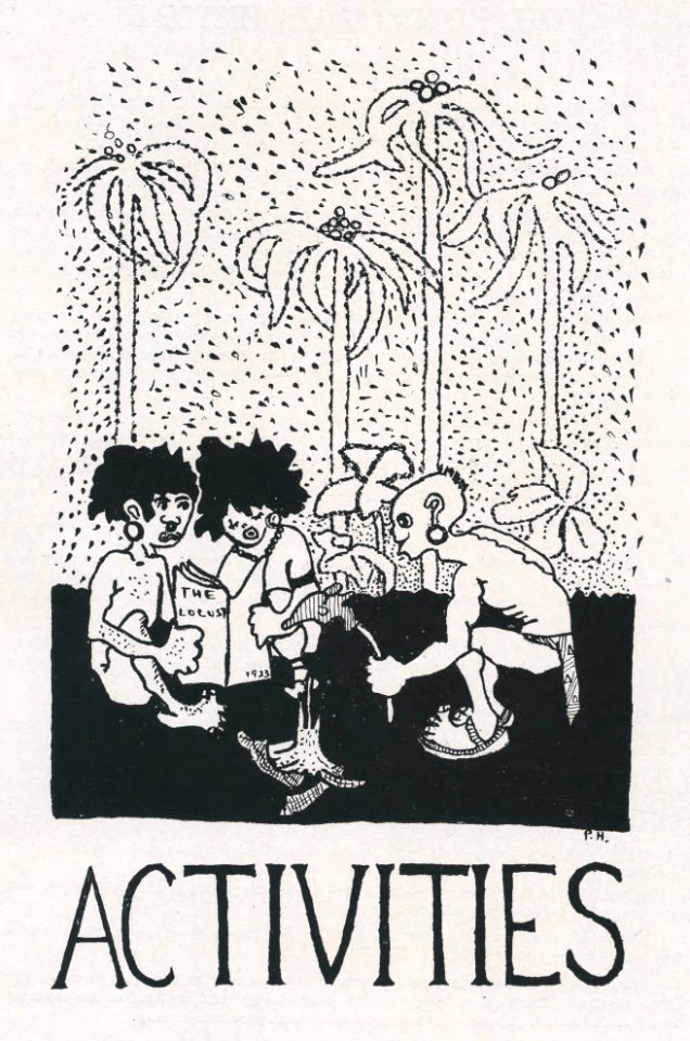 1923 Locust yearbook p. 159 (Activities)