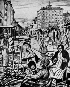1923-02-24, La Esfera, Escenas madrileñas, En el rastro, Sancha (cropped)