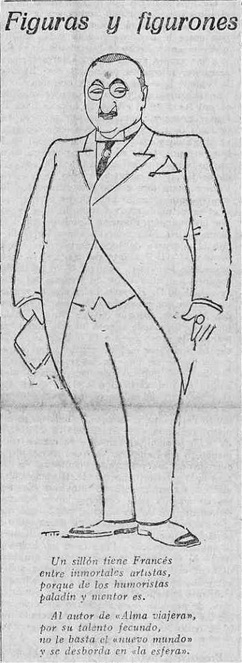 1923-02-10, La Libertad, Figuras y figurones, José Francés, Tito