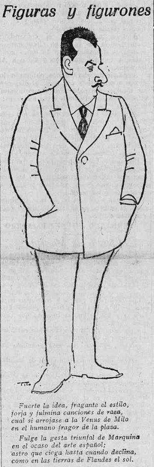 1923-02-25, La Libertad, Figuras y figurones, Eduardo Marquina, Tito