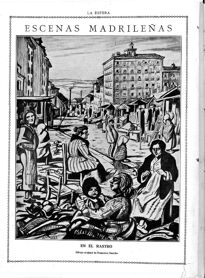 1923-02-24, La Esfera, Escenas madrileñas, En el rastro, Sancha