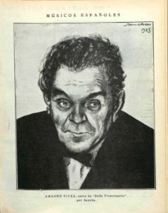 1923-11-04, Buen Humor, Músicos españoles, Amadeo Vives, Sancha