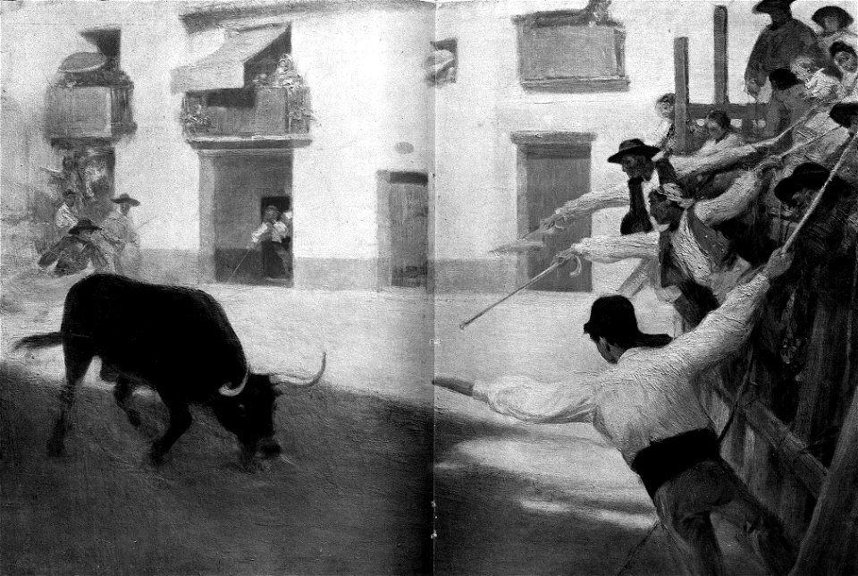 1923-09-29, La Esfera, Toros en Puzol, José Benlliure Gil (cropped)