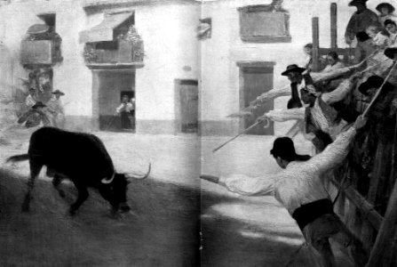 1923-09-29, La Esfera, Toros en Puzol, José Benlliure Gil (cropped)