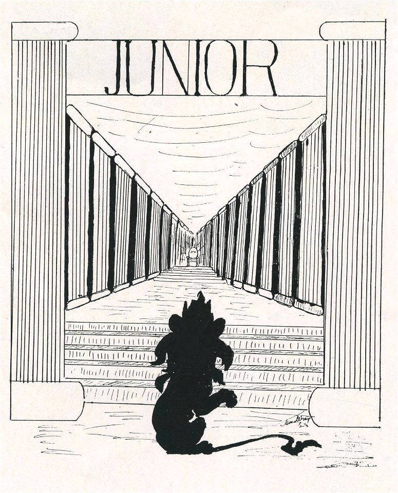 1923 Locust yearbook p. 033 (Junior)
