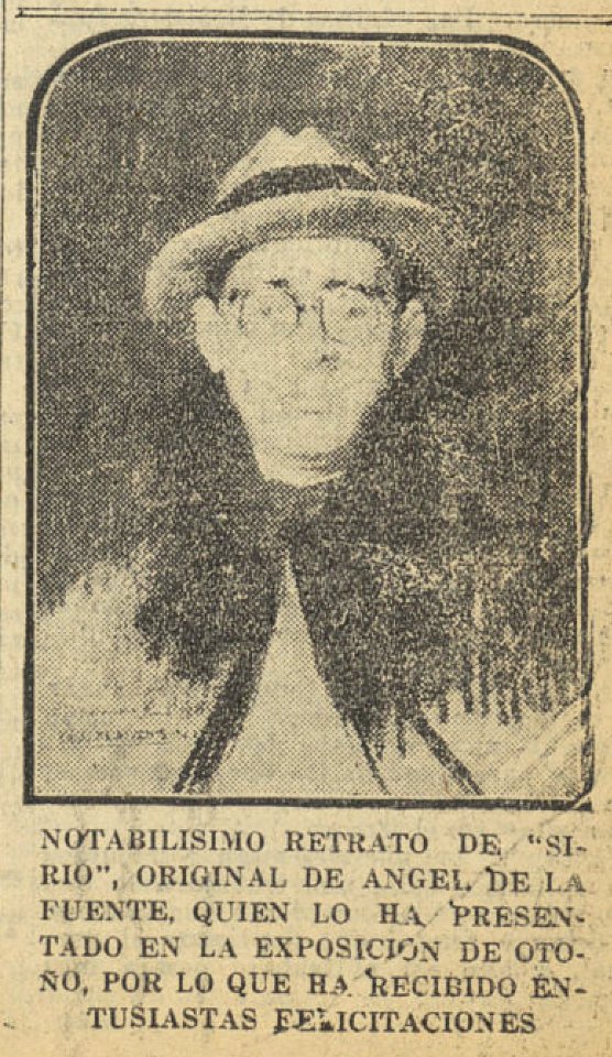 1923-10-18, El Liberal, Sirio, Ángel de La Fuente