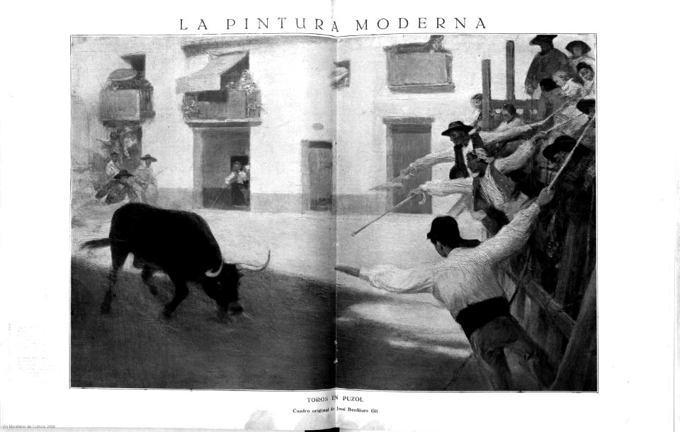 1923-09-29, La Esfera, Toros en Puzol, José Benlliure Gil