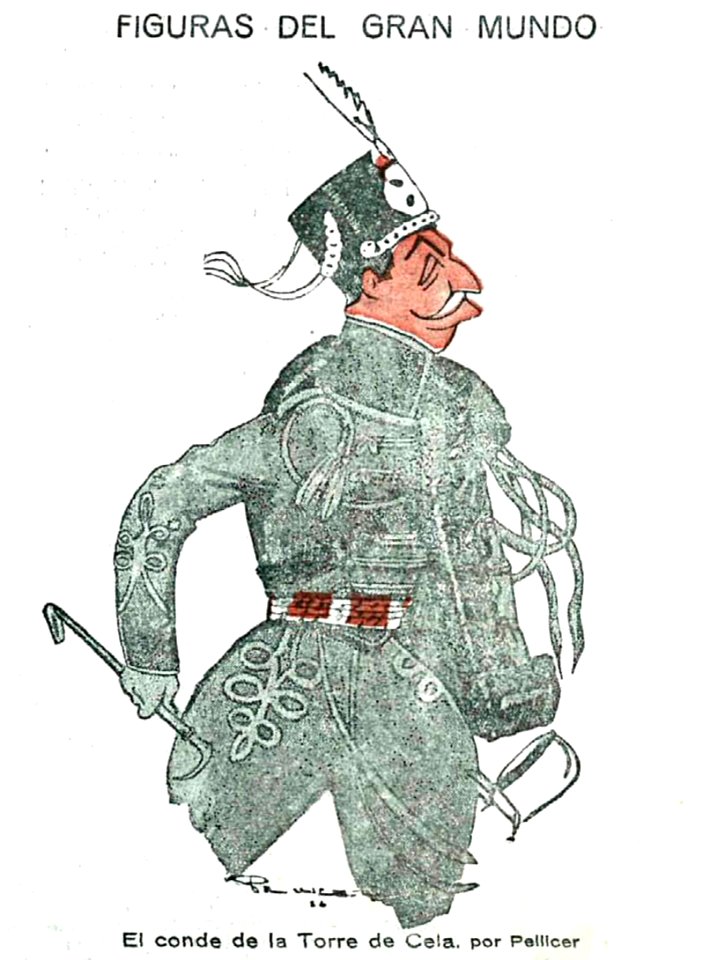 1924-06-18, El Imparcial, Figuras del gran mundo, El conde de la Torre de Cela, Pellicer