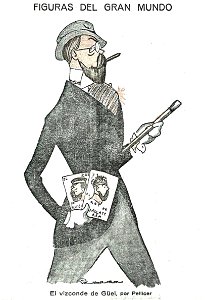 1924-06-12, El Imparcial, Figuras del gran mundo, El vizconde de Güel, Pellicer
