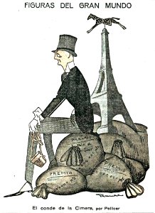 1924-06-06, El Imparcial, Figuras del gran mundo, El conde de la Cimera, Pellicer
