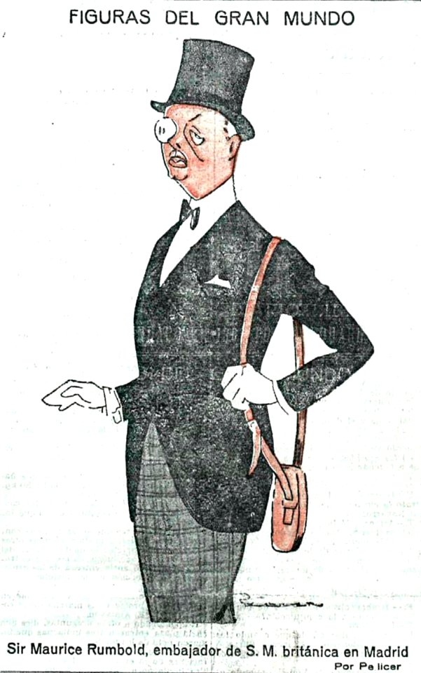 1924-06-24, El Imparcial, Figuras del gran mundo, Maurice Rumbold, Pellicer