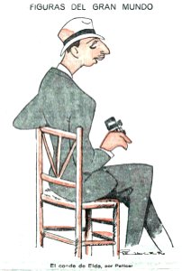 1924-06-26, El Imparcial, Figuras del gran mundo, El conde de Elda, Pellicer