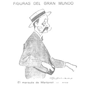 1924-07-06, El Imparcial, Figuras del gran mundo, El marqués de Martorell, Pellicer