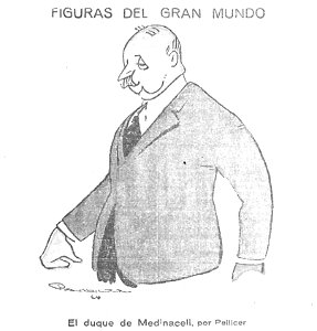 1924-07-02, El Imparcial, Figuras del gran mundo, El duque de Medinaceli, Pellicer