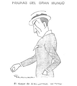 1924-07-10, El Imparcial, Figuras del gran mundo, El duque de Alburquerque, Pellicer