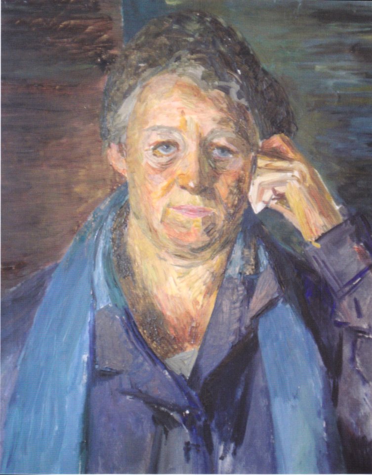 Felix Esterl - Porträt einer alten Dame (Hermine Ilming) ca1925