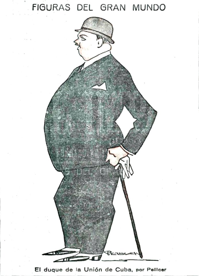 1924-06-21, El Imparcial, Figuras del gran mundo, El duque de la Unión de Cuba, Pellicer